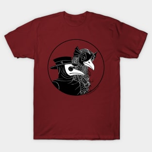 Plague Doctor and Amabie (no background) T-Shirt